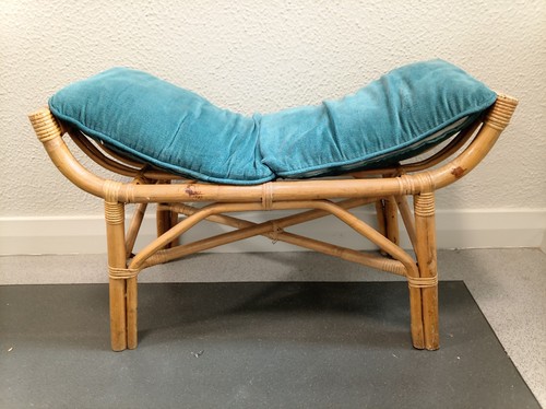 Vintage bentwood rattan saddle - vintage,