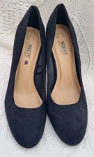 Primark Black Suede Wide Fit