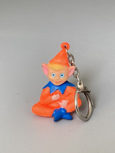 Vintage pixie elf keyring - pixie,