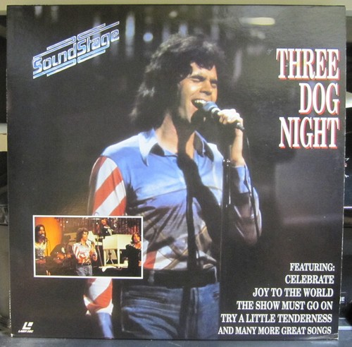Laserdisc three dog night - dog,