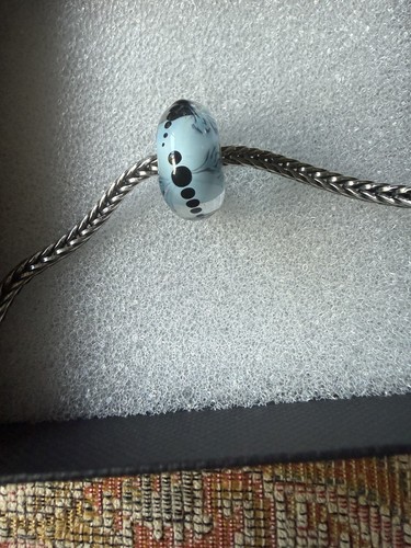Trollbeads unique jumbo - unique, blue