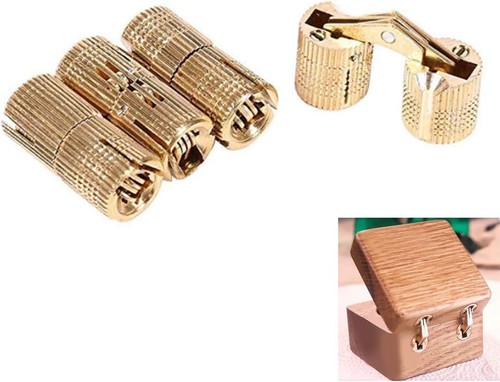 Brass barrel hinges - barrel, hinges,