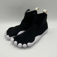 Vibram Fivefingers V-NEOP UK 9.5 Black White Quality Barefoot Trainers 21M9601