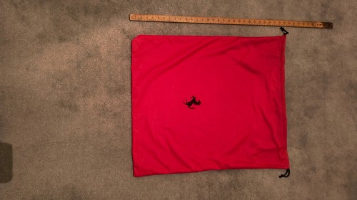 Ferrari luggage dust bag - , red