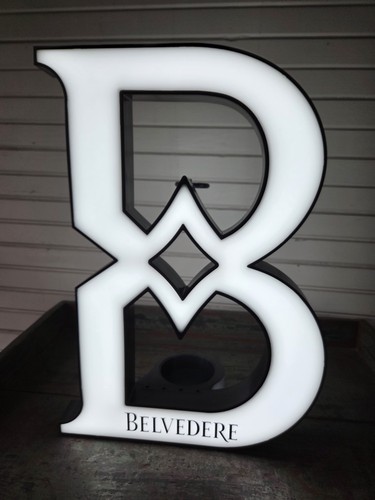 Belvedere led bottle - belvedere,