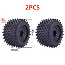 2pcs ZD Racing 17mm HEX&155mm