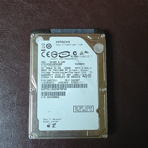 Hitachi 160gb sata laptop - hitachi, 2.5