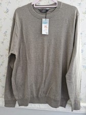 Mens Pullover in Beige - Size
