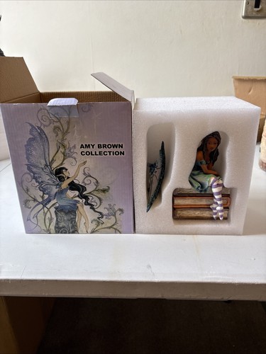 Book fairy figurine - by, amy