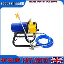 1800W Paint Sprayer Wall Paint Sprayer Electric Sprayer Airless Control Pro UK