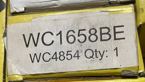Brake engineeirng wc1658be - engineeirng,