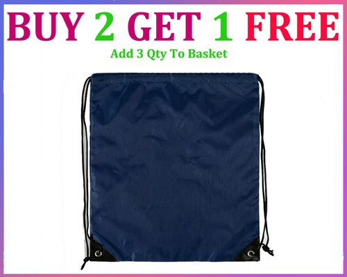 Nylon drawstring rucksack bag - drawstring,
