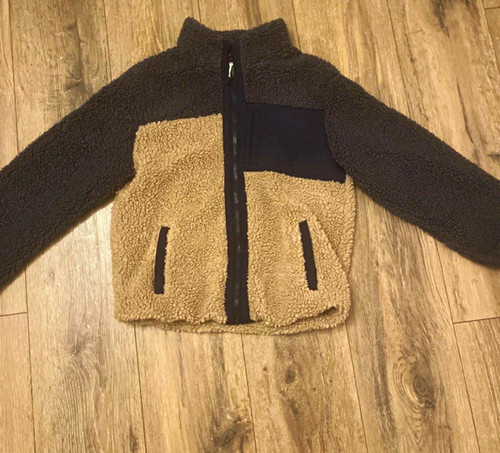 Men beige black sherpa - beige, &