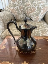 Vintage antique silver teapot - vintage,