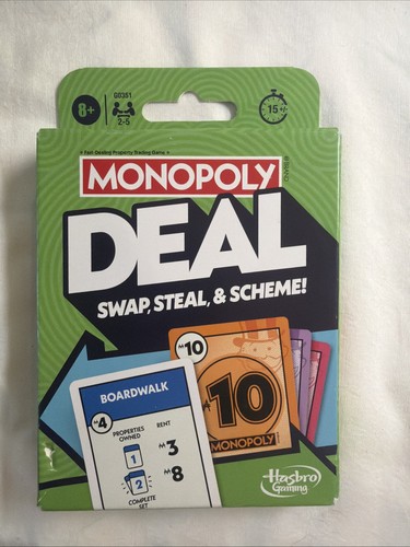 Hasbro monopoly deal property - hasbro,