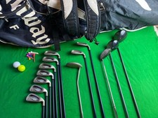 CALLAWAY⛳ X-12⛳13 CLUB GOLF SET⛳BAG⛳3-9 IRONS⛳SW⛳PW⛳PUTTER⛳DRIVER⛳3WOOD⛳2HYBRID⛳