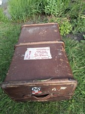 Banded Steamer Trunk Travel