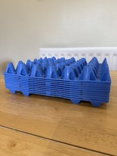 10 x Plastic Egg Storage Tray for 30 Hen Eggs Poultry, Chicken, Hatching, Bantam
