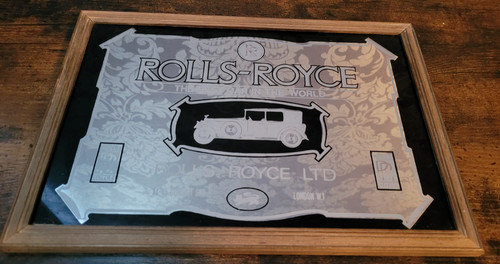 Vintage rolls royce woodeb - vintage,
