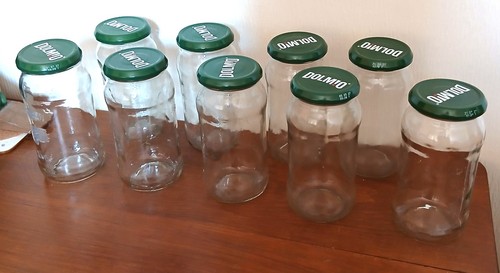 Dolmio glass jars - 9,
