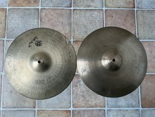 IZMIR 14 inch Hi-Hat Cymbals Italian made Ufip Tosco Zanki