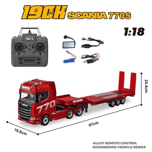 Huina scania truck - rc, trailer