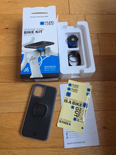 Quad lock bike kit iphone - bike,