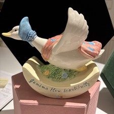 Enesco Jemima Puddle Duck Money Box Beatrix Potter Themed