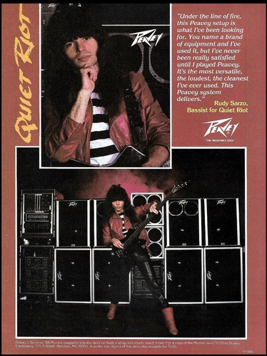 Quiet riot rudy sarzo 1984 - sarzo,