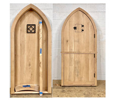 Rustic OAK lumber arch Dormer