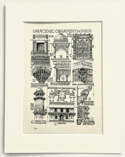 Indian saracenic architecture - indian,