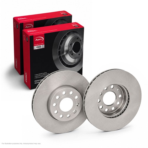 Apec front brake discs - discs, for