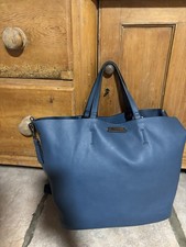 Topshop Blue Tote Bag Shoulder