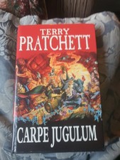 Terry Pratchett Carpe Jugulum HB 1st Edition 1998 Signed