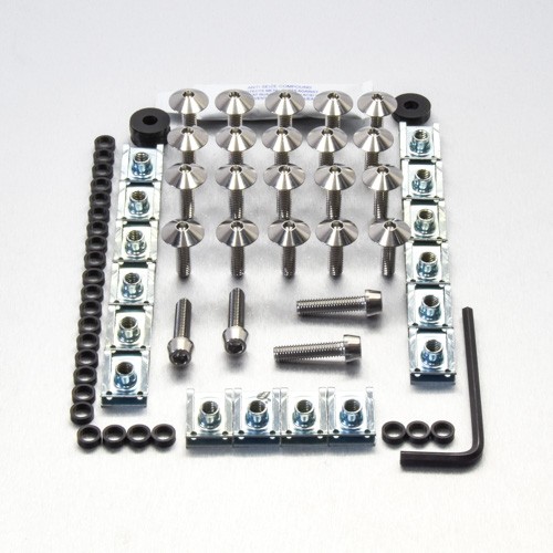 Stainless steel fairing kit - stainless,