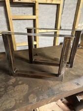 Rustic Metal Table Legs Coffee