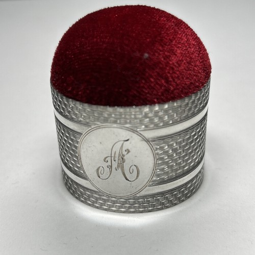 Antique sterling silver pin