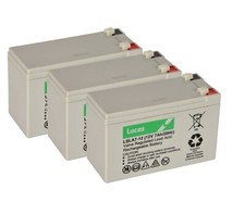 3 x Lucas 12V 7AH Rechargeable
