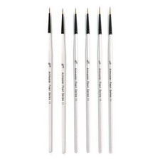 Artmaster Pearl Watercolour Fine Detail Miniature Paint Brush Set of 6