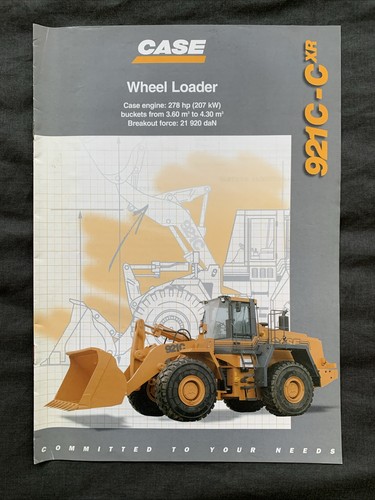 Case wheel loader 921c cxr - case,