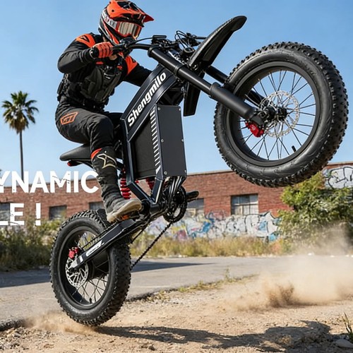Electric mountain bike - mountain,