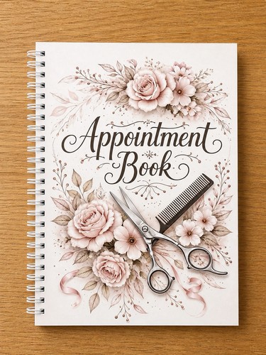 Salon appointment book - book, a4