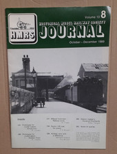 Historical Model Railway Society Journal Oct-Dec 1989 Magazine  Vol 13 No 8