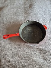 Ernesto Quality Red Cast Iron Frying Pan 26cm x 5cm Deep