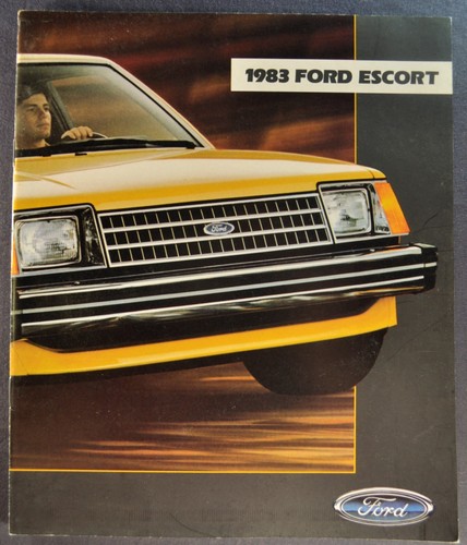 1983 ford escort brochure - ford,