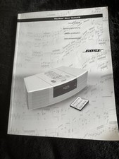 Bose wave Radio/CD instruction