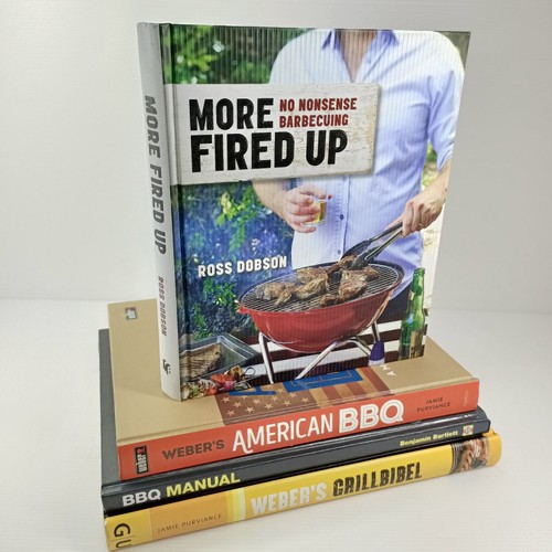 Barbecue cookbooks weber s - 4x,