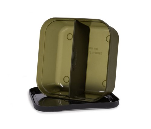 Korum divided bait tub - divided,