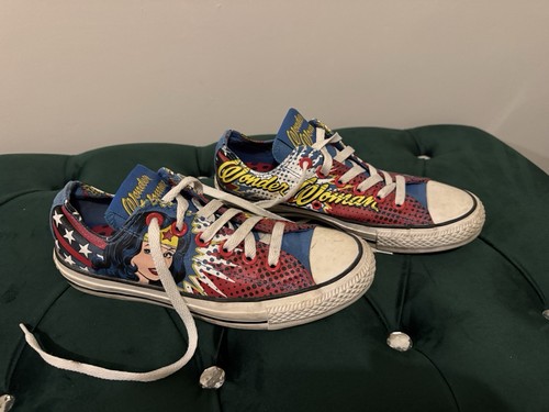 Wonder woman converse trainers - woman,