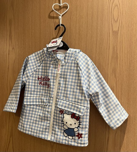 Hello kitty blue check - kitty,